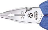 Pliers Power pliers Maximum cutting performance yet with a low level of effort expended thanks to an optimum interaction of cutting geometry, eccentric rivet bearing and ergonomic handle design.