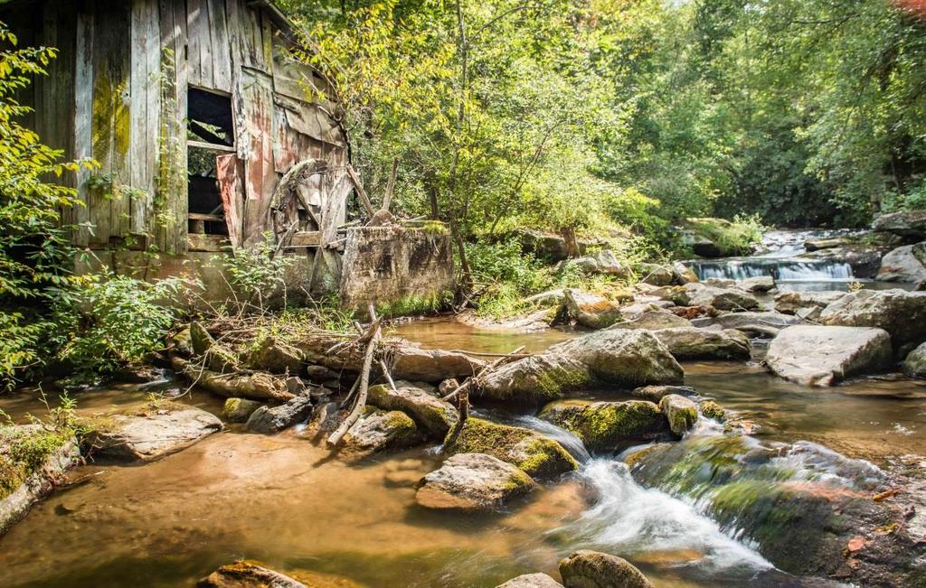 47 Popular Places to Photograph In Northeast Georgia by John Martin #9: Darnell Mill This little mill (on its last legs) rests on the banks of Warwoman Creek east of Clayton.