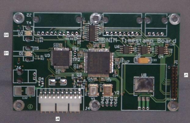 Figure 18 NAVSYS Timestamp and IMU Interface Card The precise real-time control of the simulator, combined with the sophisticated non-linear INSSIM IMU measurement estimation algorithm, allows the