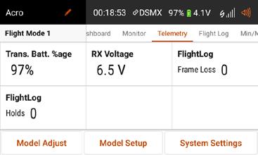 Telemetry Dashboard*: Displays telemetry information for each sensor.