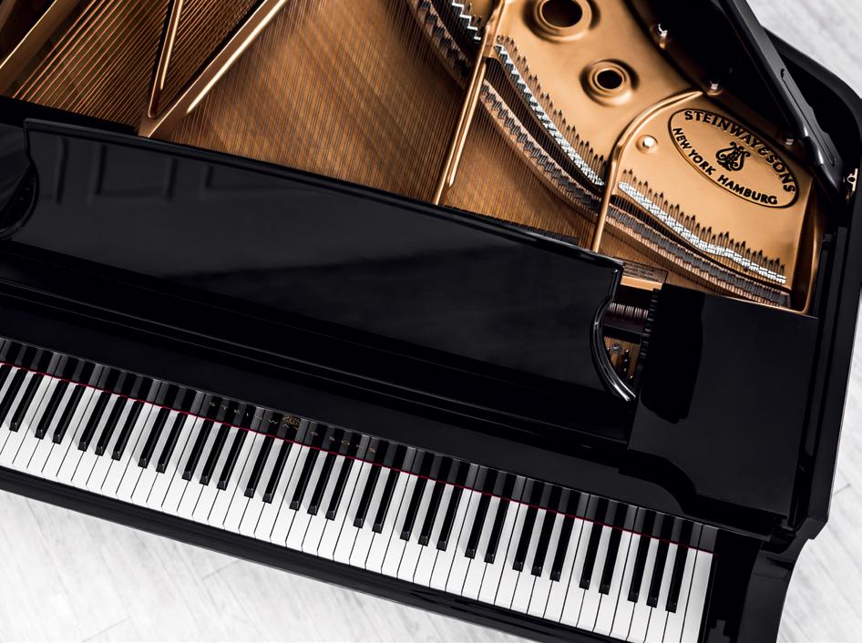 OUR PIANOS MODEL D CONCERT GRAND The pinnacle of concert grands