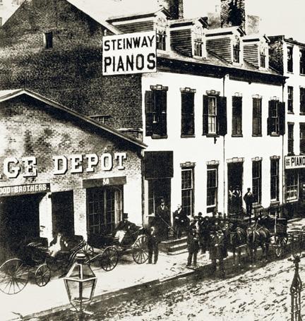 The company quickly made a name for itself in America, essentially laying the foundation for modern piano building.