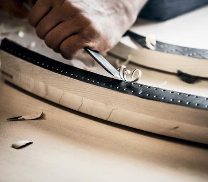 It is the rim that provides the foundation for the beauty, stability, and quality of each Steinway grand piano.