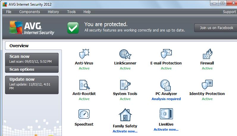 Instrumente de protecție a sistemului Protecție AntiVirus Protecție Anti - Spam/Adware/ Spyware Protecție