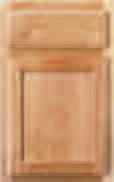 radiused exterior corners make Chestnut Bali cabinets a