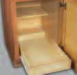 capacity, 1/2" nominal (12mm) drawer sides SHELF TRAY CHOICE: UPGRADE dovetail drawer with