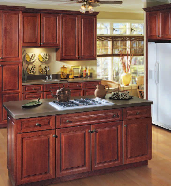 CHERRY CABINETRY LACERISE LaCerise cabinet s classic styling and fine cherry wood create a symbol of elegance.