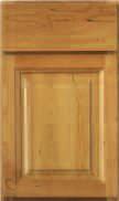 The natural beauty of raised panel doors Mocha Cordovan with a slightly rounded edge profile