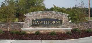 Rezoning Submitted February 0 Lot Delivery Anticipated 0 DEVELOPER/BUILDER: 7 SALES (0): SALES PROJECTION (0): Hawthorne