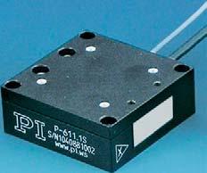1 piezo stages are flexure-guided nanopositioning systems featuring a compact footprint of only 44 x 44 mm.