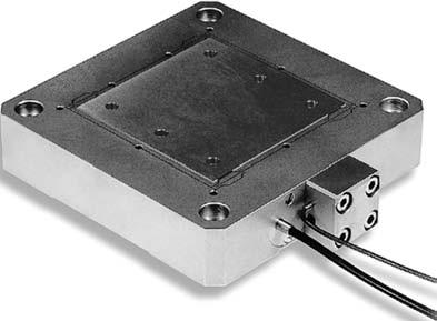 nanopositioning stage with 100 μm travel range is also available as vacuum version Model Closed-loop / open- Closed-loop / Linearity Pitch / Load loop travel @ -20 openloop yaw capacity to +120 V