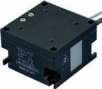 Z Piezo Z-Stage Compact Nanopositioner P-611 Z stages are piezo-based nanopositioning systems with 100 μm closed-loop travel range featuring a compact footprint of only 44 x 44 mm.