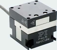 P-611.3 NanoCube XYZ Piezo Stage Compact Multi-Axis Piezo System for Nanopositioning and Fiber Alignment Physik Instrumente (PI) GmbH & Co. KG 2008. Subject to change without notice.