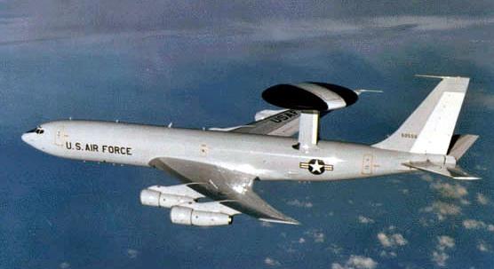 Airborne AWACS Courtesy of U.S. Air Force.