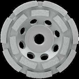 BEAST SPP SERIES DOUBLE ROW CUP WHEEL The BEAST SPP Series Double Row Cup Wheels are an excellent cost performance value and are designed for grinding concrete, masonry and a