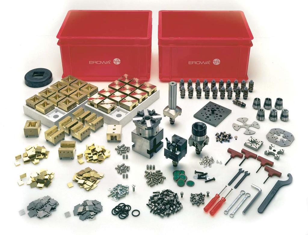 EROWA ITS ITS Element Set EDM Standard Set We have compiled practical sets for newcomers to the modern ITS Integrated Tooling System.