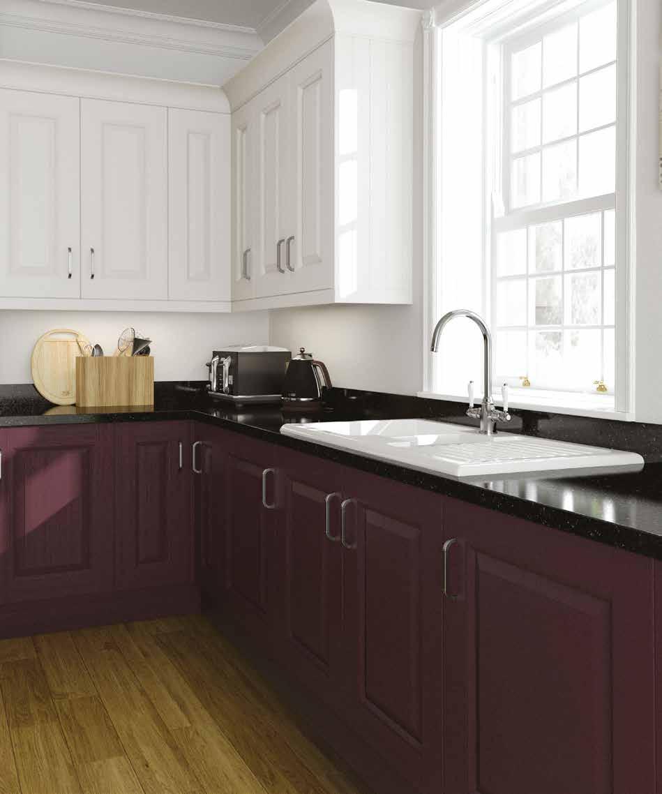 & AUBERGINE Choose from our palette of natural, elegant shades
