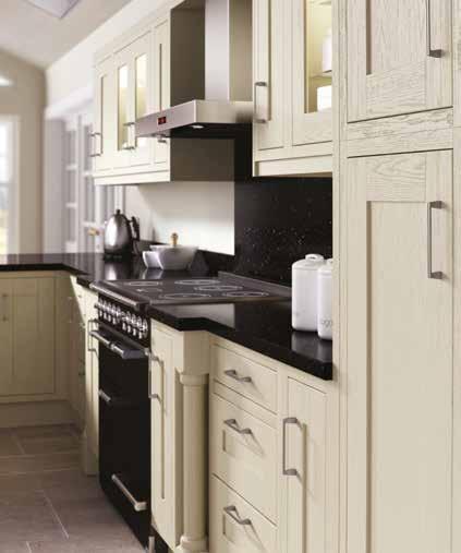 Open and glazed units are also available in a choice of 11 painted colours.