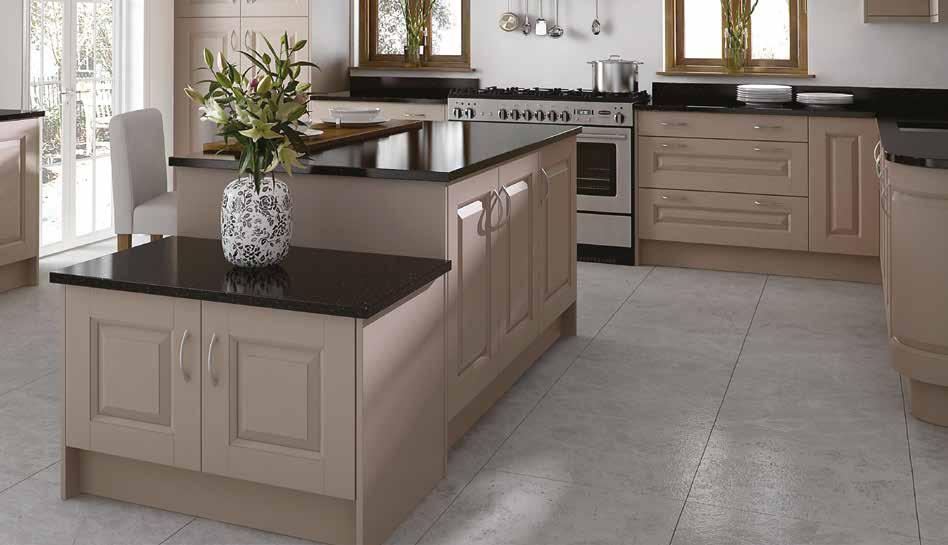 storage space. DESIGN FEATURES ISLAND UNIT An island unit adds extra surface space and character to your kitchen.