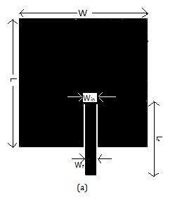 carpet patch antenna with inset fed is designed to obtain these results.