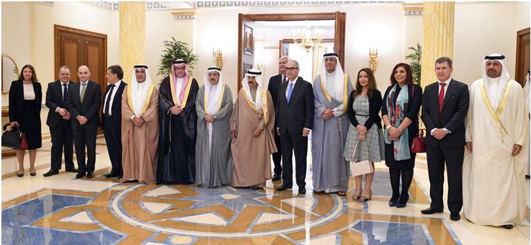 Second Quarter 2017 His Royal Highness Prince Khalifa Bin Salman Al Khalifa, Prime Minister Received the New BAB Board of Directors (2017-2020) On May 2017, His Royal