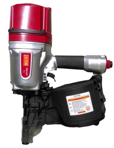 CN100EPAL Industrial coil nailer * Powerful * Big load capacity * Downwards direction exhaust * Comfortable rubber grip * Euro pallets * Pallets * Crating * Drums Maximum allowable