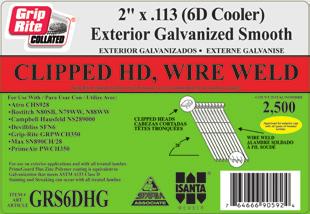 28 o Clipped Head Wire Stick Nails Primary applications include: Framing, Sheathing, Subfloors, Roof Decking & Exterior Decks* 28 o Clipped Head Wire Stick Nails Primary applications include:
