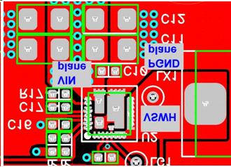 board through the other 3 layers (if 4 layer PCB is used) beneath but serve no purpose to AC activity as all the AC current sees the lowest impedance on the top layer only.