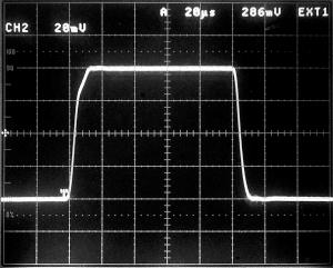 Small Signal Pulse Response, G = +, R L = 2 kω, C L = 5 pf 7