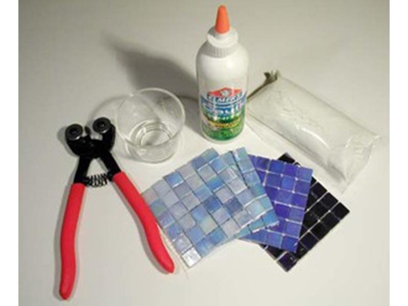 Step 1 How to make a Mosaic Votive Candle