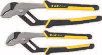 84-493 9 4-3/8 Curved 16-9/32 STANLEY FATMAX 2 Piece Groove Joint Pliers Set : 84-529 Slip-resistant tongue
