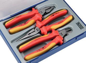 cutting pliers STANDARD Insulated tools used for jobs on voltages of up to 1000 V in AC or up to 1500 V in DC.
