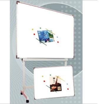 Feeyond Trading Single Sided Magnetic White Board Single Sided Magnetic White Board Magnetic Flexibility Write on /Wipe off convenience Plywood backing Aluminium frame and penholder (All edges are