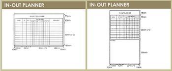 Planner Board - In - Out Planner Planner Board - In - Out Planner Customize your own board with wording and tables Reminder for