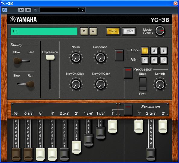 What is the YC-3B? What is the YC-3B? YC-3B is a VST Instrument which reproduces tone wheel organ sounds.