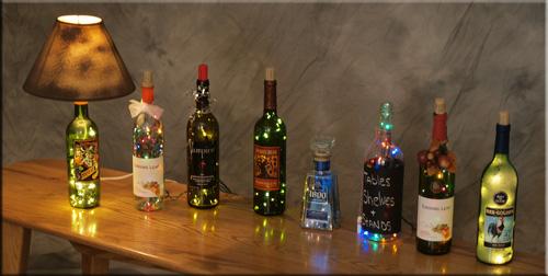 DIY Project - Bottle Lamps Step by Step Instructions & Helpful Tips