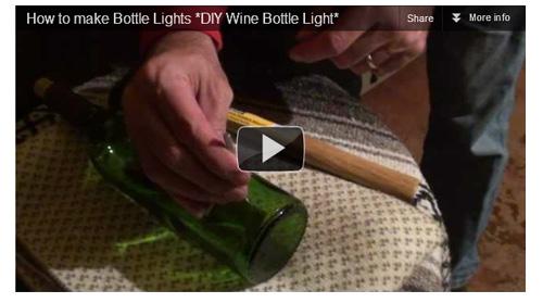 DIY Project - Bottle Lamps Learn how to make a bottle lamp from recycled glass bottles. Thank you for downloading our free ebook on DIY Bottle Lamps.