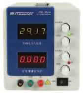 Common Features & Benefits Constant voltage (CV) and constant current (CC) operation Coarse and fine voltage controls Excellent line and load regulation Low ripple and noise The 1740 series offers