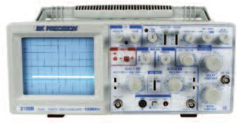 Oscilloscopes Analog Oscilloscopes B&K Precision offers a wide selection of analog oscilloscopes.
