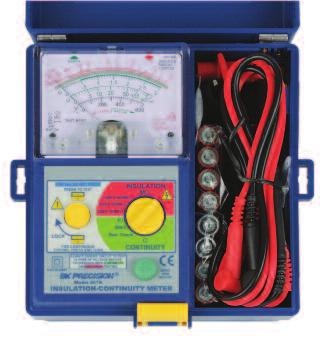 Electrical Testers Model 301 Model 302 Model 307A AC Line Separator Phase and Motor Rotation Meter Insulation Tester The 301 provides temporary separation of conductors to facilitate measurement of