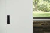 INTEGRATED OPEN INTEGRATED OPEN Integrated swing doors wardrobe in bright white