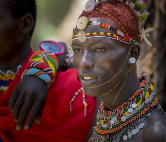 1st place Special-human portraits, Young warrior, by Paul Bruce A Samburu (Kenya) warrior was relaxing with his friends after a presentation of