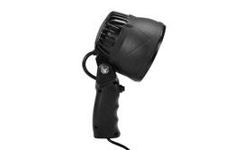 The HUL-LED25WRE-CPR handheld spotlight from Larson Electronics carves a brilliant path through even the darkest of nights.