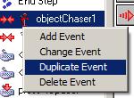 2D Platform L 11 6. Lastly, since this chaser will not change sprites, so we can delete the draw event. Still in objectchaser2, right click on the Draw Event we already made and select Delete Event.