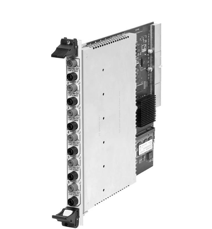 GEN series GN610 Isolated 1 kv 2 MS/s Input Card Data sheet Features and Benefits - 6 analog channels - Isolated, balanced differential inputs - ± 20 mv to ± 1000 V input range - 600 V RMS CAT II