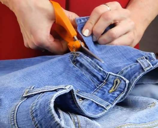 Be sure to include a front pocket and a back pocket, so you can use later to add a