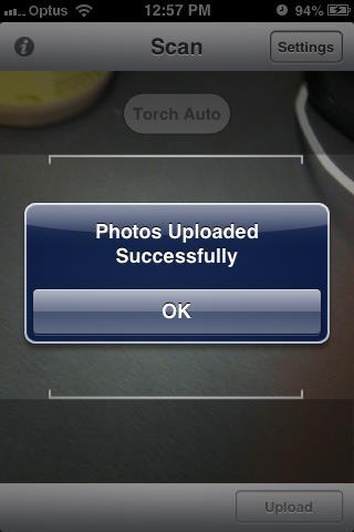 9 Step 4: The next screen should appear when all photos have