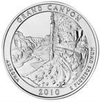 900 Silver 0.1808 oz. ASW 2010S 859,435 7.75 Gettysburg National Military Park KM# 471 5.67 g.