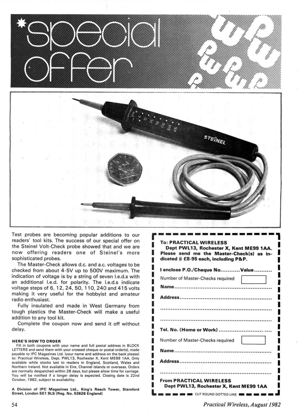 www.americanradiohistory.com Test probes are becoming popular additions to our readers' tool kits.