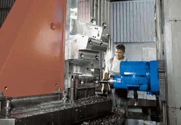 The XXL machines master the heaviest cutting jobs and even highly complex, modern machining tasks.